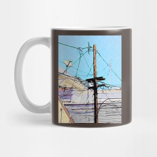 Roof tops Mug